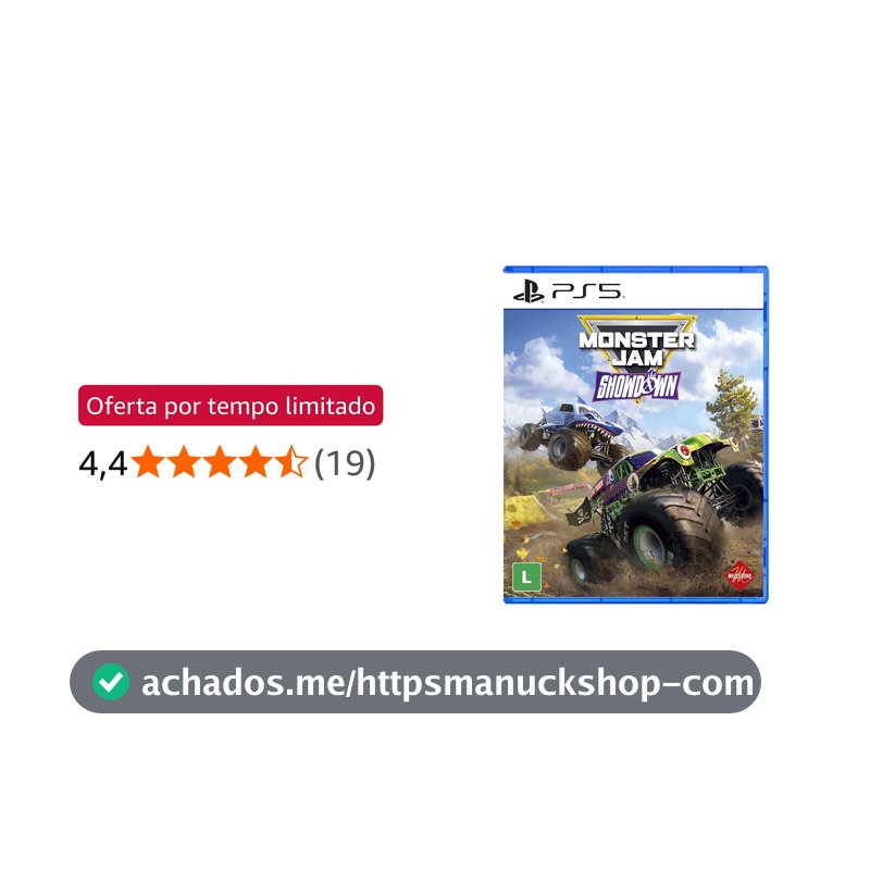 Monster Jam Showdown - PlayStation 5
