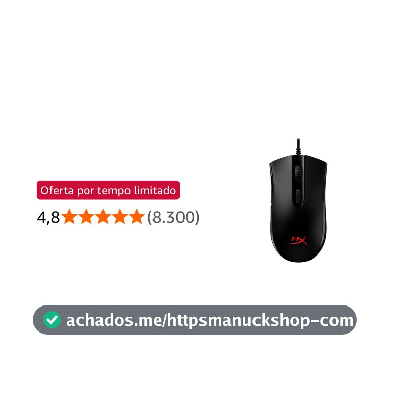 Mouse Gamer HyperX Pulsefire Core RGB 6200 DPIs - HX-MC004B