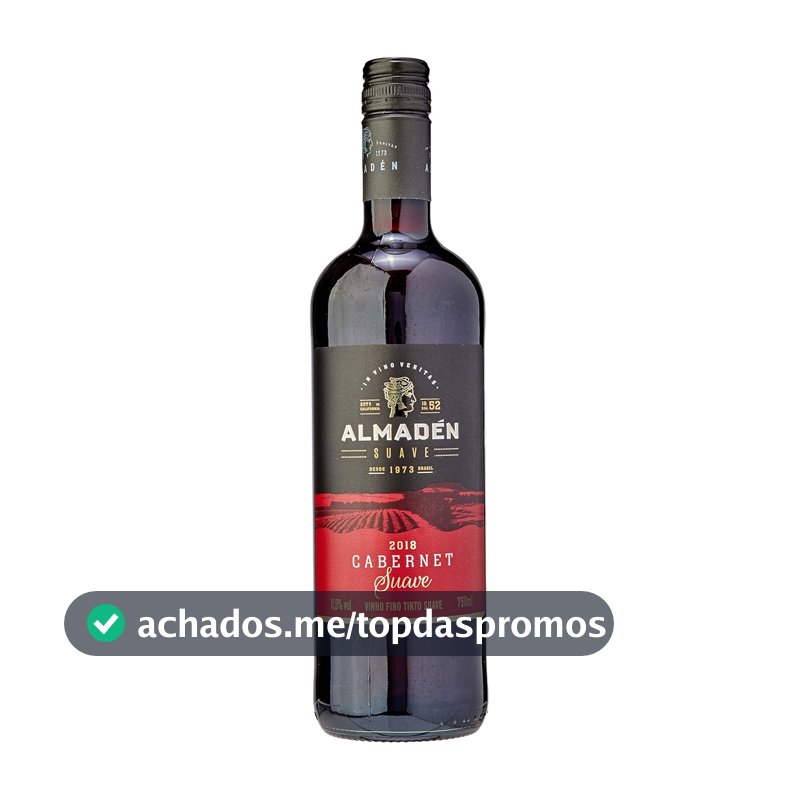 Almaden Vinho Cabernet Sauvgnon Tinto Suave 750Ml