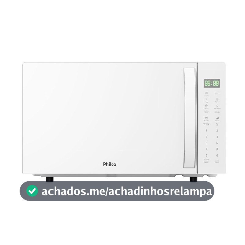 Micro-ondas 33L Philco PMO39B Limpa Fácil 1400W 220V