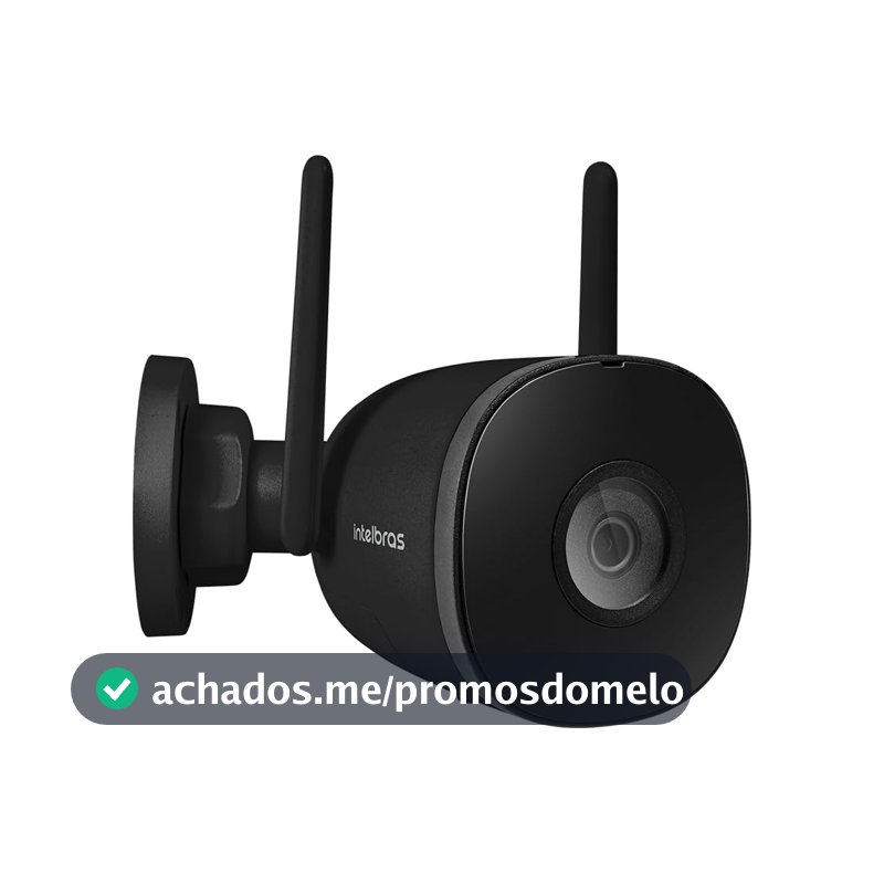 Câmera Inteligente Full HD iM5 SC Preta Intelbras