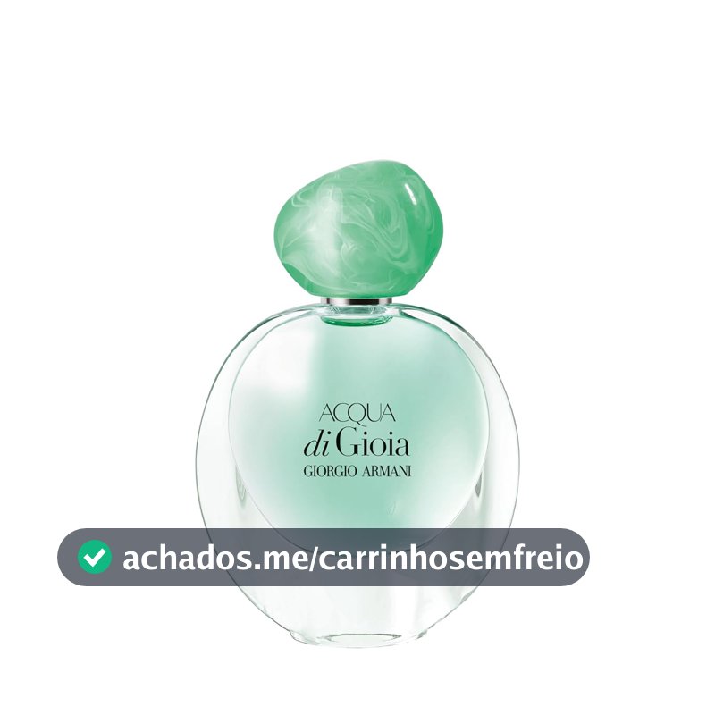 Armani Beauty, Acqua di Gioia, Eau de Parfum, Giorgio Armani, Perfume Feminino Fragrância Cítrica Aquática Refrescante com Notas de Limão, Hortelã e Jasmim