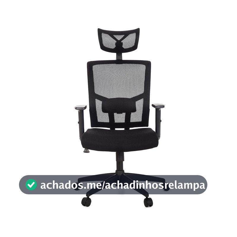 Cadeira Para Escritório Presidente Giratória Ergonômica ANM312 P