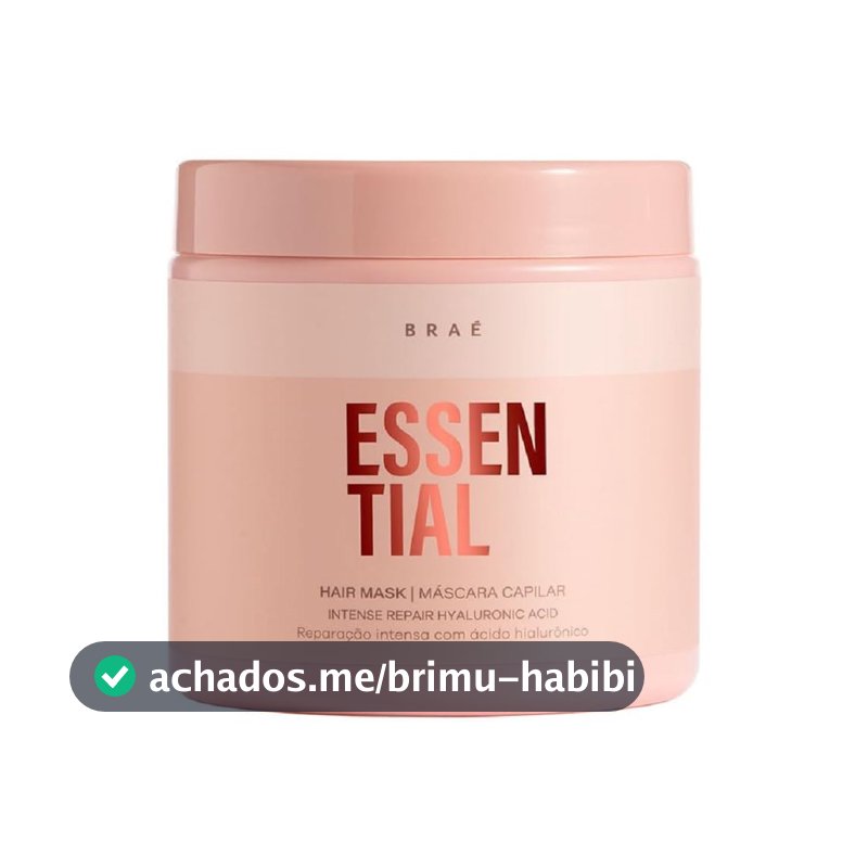 Máscara Capilar Condicionante Braé Essential, 500g