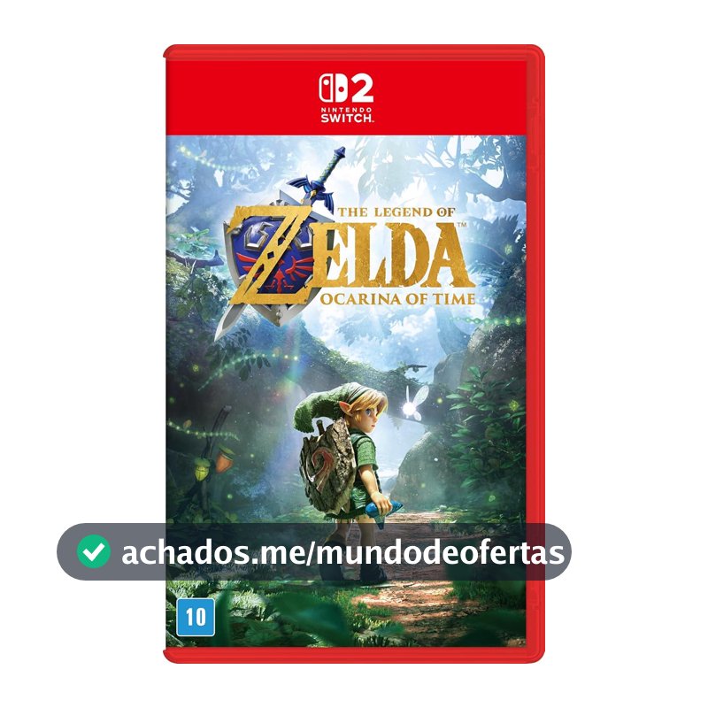 The Legend of Zelda: Ocarina of Time – Nintendo Switch 2 (Capa Padrão)