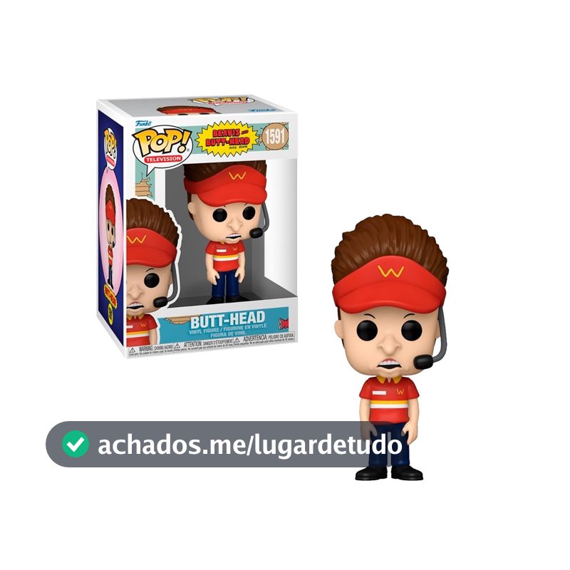 Candide, Boneco, Funko POP! Butt-Head, Beavis e Butt-Head Detonam - 12 cm