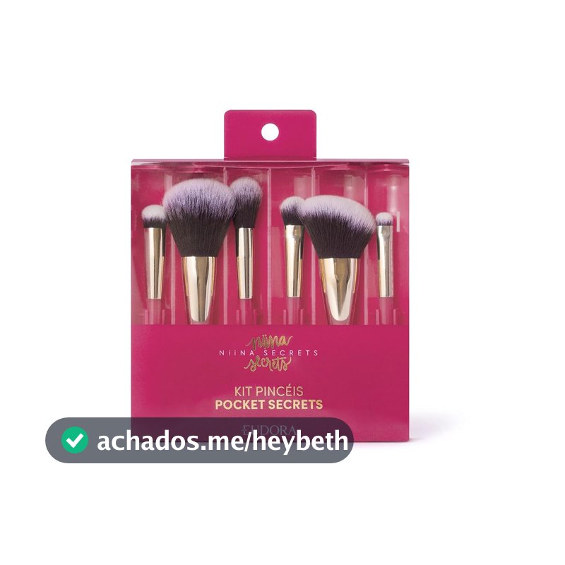 Eudora Niina Secrets Kit Minipincéis Pocket Secrets (6 itens)