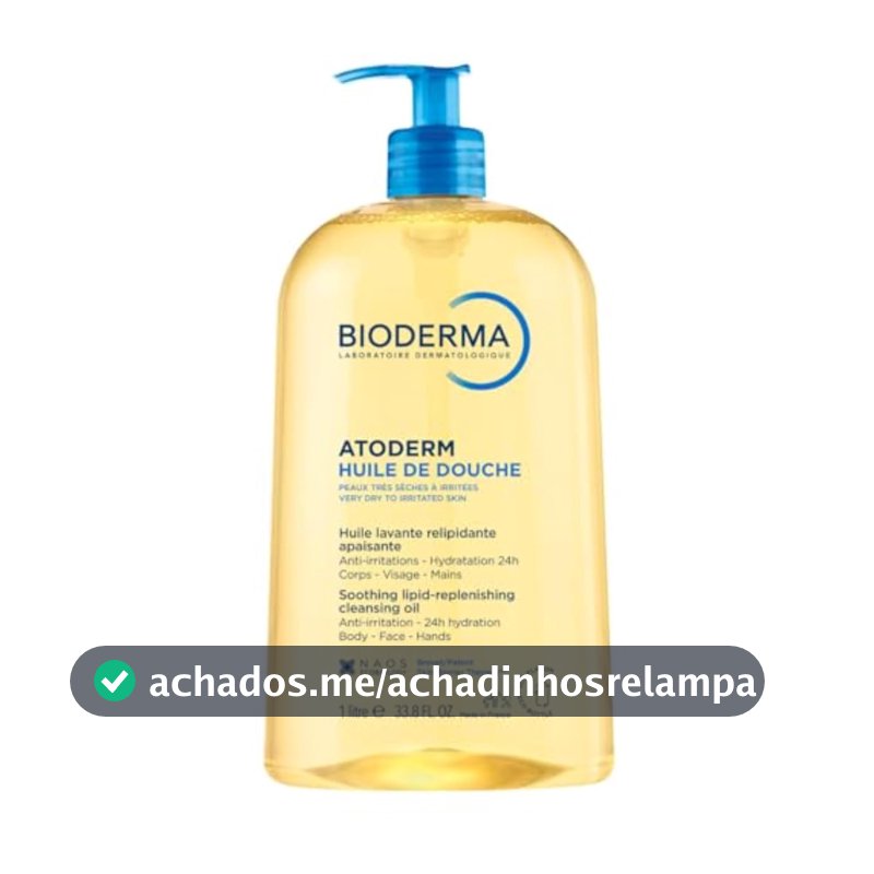 BIODERMA Óleo De Banho Higiene Hidratante Atoderm 1L