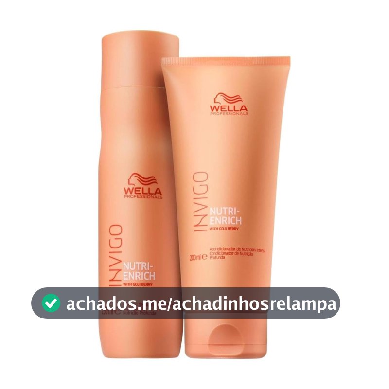 Kit Wella Professionals Invigo Nutri-Enrich Duo (2 Produtos)