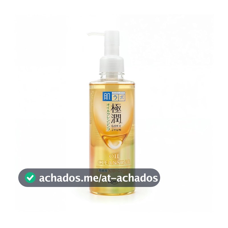 Hada Labo® Gokujyun Oil Cleansing - Óleo de limpeza facial demaquilante com Ácido Hialurônico 200ml