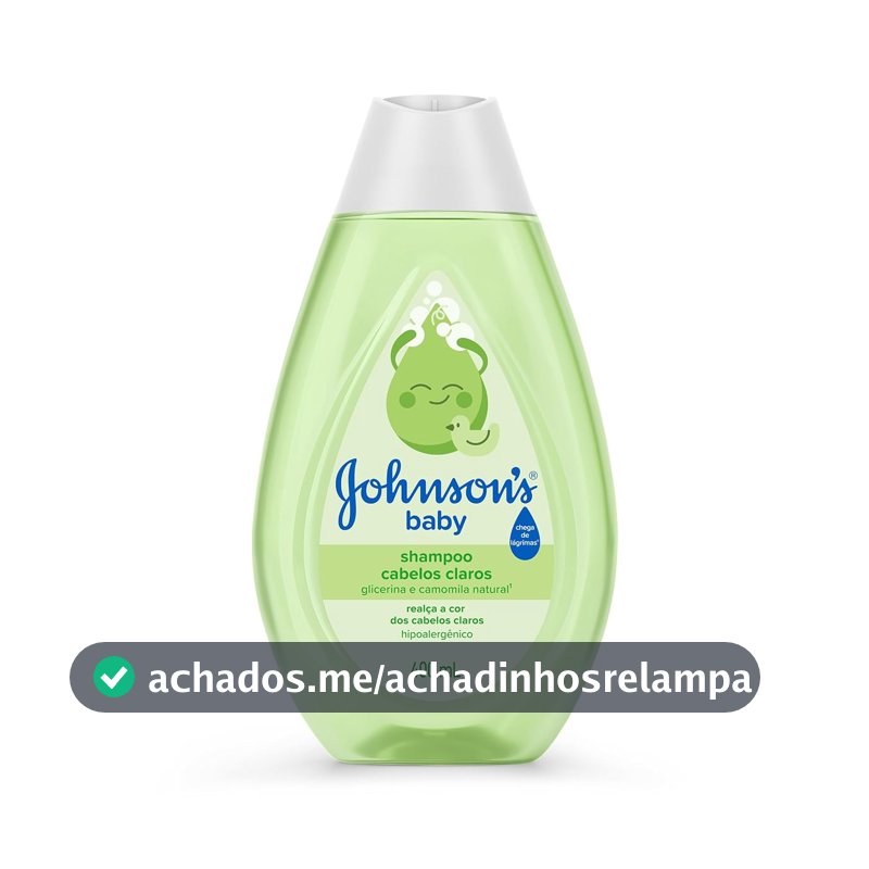 Shampoo Johnson's Baby Cabelos Claros, 400ml