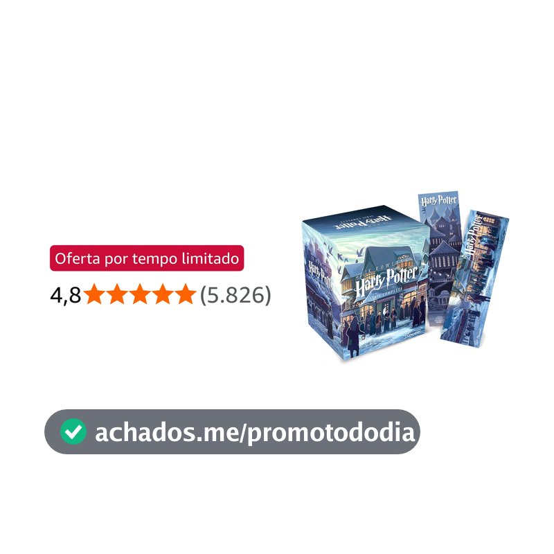 Box Harry Potter Scholastic - castelo (caixa azul): com 02 marcadores