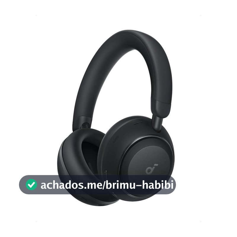 soundcore Space 2 da Anker, ANC Fone de Ouvido Bluetooth 6.1, Modo Soneca