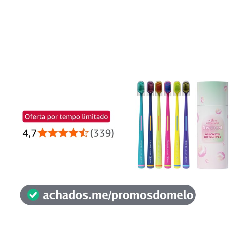 TOYADENT Escova Dentes Adulto Ultra Macia 6 Unidades