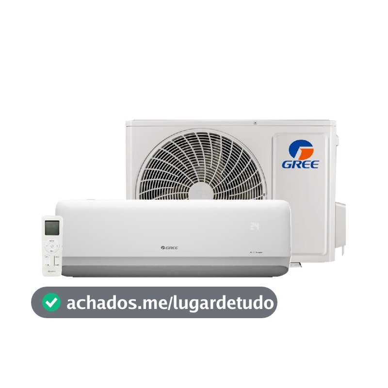 Gree Ar Condicionado Split Hi Wall Inverter Gree G-Side 12000 BTU/h Frio GWC12ATCXB-D6DNA3C – 220 Volts