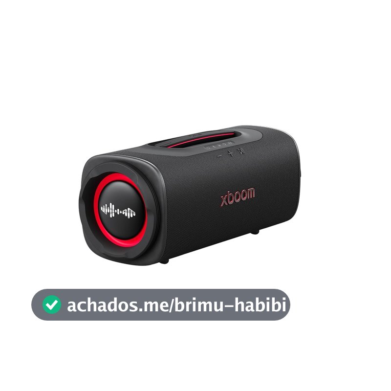 Caixa de Som LG Boombox Speaker XBOOM Blast 220W Bluetooth Bat. 36h IP68