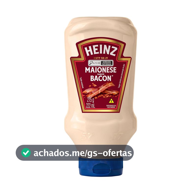 Heinz Maionese Bacon 215g
