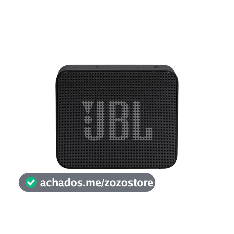 JBL Go Essential 2 Caixa de Som Bluetooth Portátil Preta