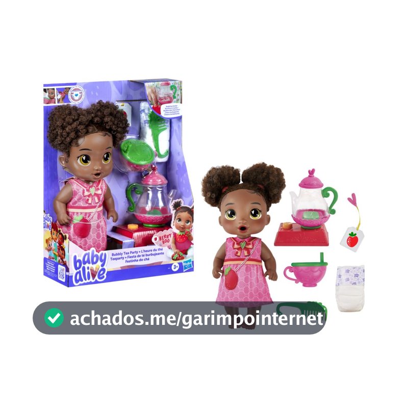 Boneca Baby Alive Festinha do Cha Berry