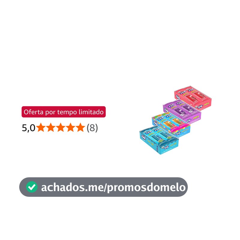 Fini Tubes Balas de Goma Sortidas, 5 Caixas com 12 Pacotes de 15g, Sabores Uva, Frutas Silvestres, Morango, Framboesa e Nata (4 Caixas - 4 Sabores)