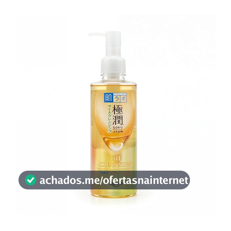 Hada Labo® Gokujyun Oil Cleansing - Óleo de limpeza facial demaquilante com Ácido Hialurônico 200ml