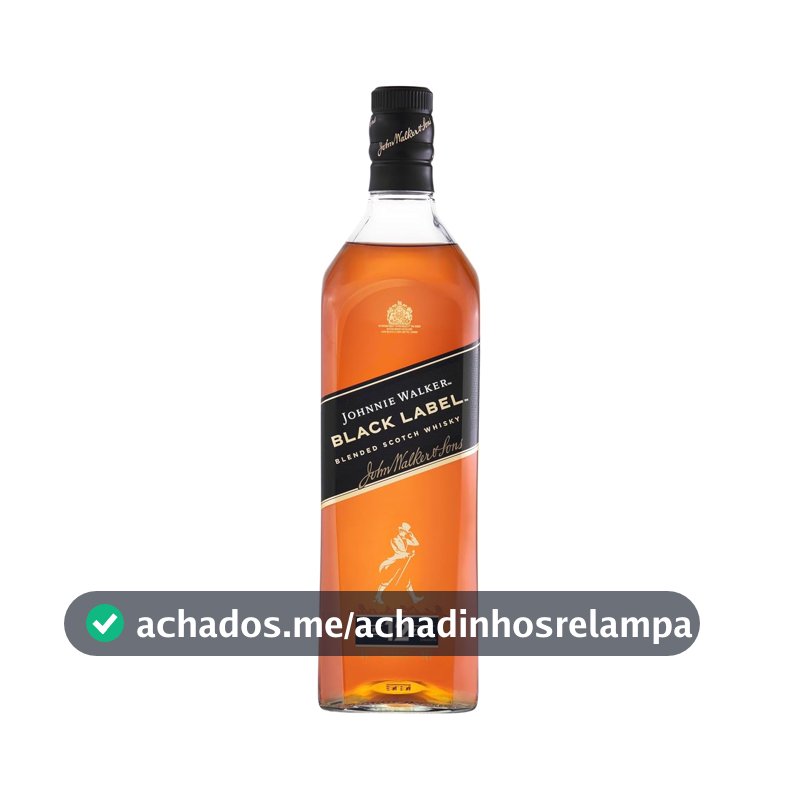 Whisky Johnnie Walker Black Label 12 Anos 750ml