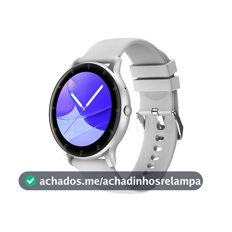 Bettdow Smartwatch Relógio inteligente com Al integrada, atende/faz chamadas, relógio esportivo feminino e masculino de 1,28" à prova d'água IP67, para celulares Android e iOS FB051 (Prata)