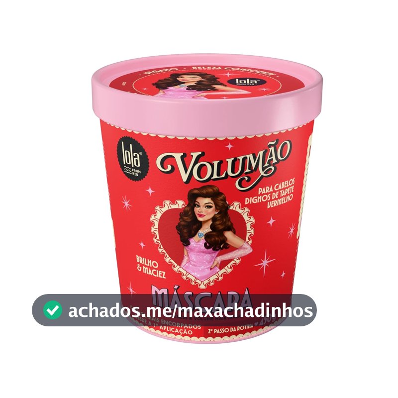 Máscara Capilar Volumão 450gr - Lola from Rio