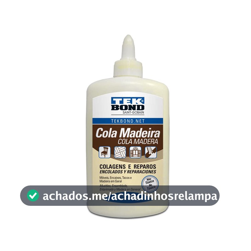 Cola madeira Tekbond 250 Gramas