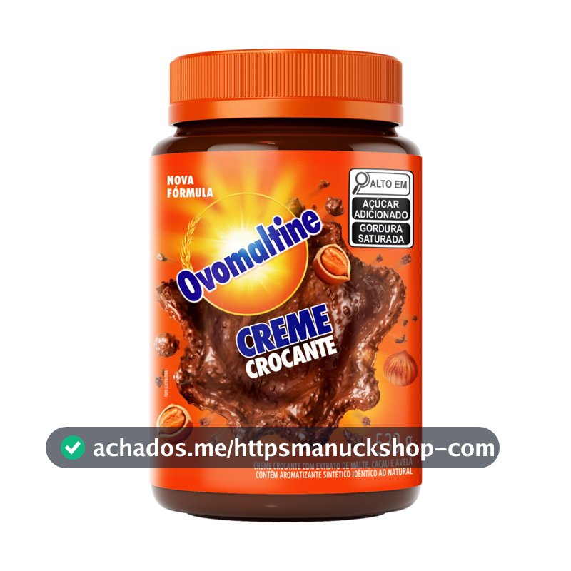 Creme Crocante Ovomaltine, 530g