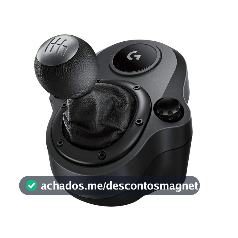 Câmbio Logitech G Driving Force - Compatível com Volantes Logitech G29, G920 e G923 para PS5, PS4, Xbox Series X