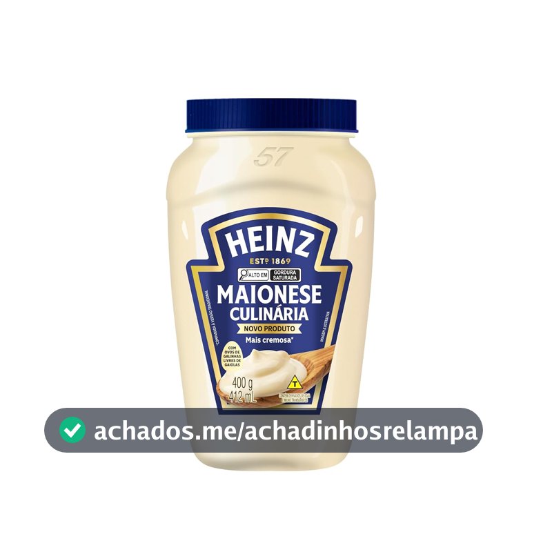 Heinz Maionese Tradicional 400G