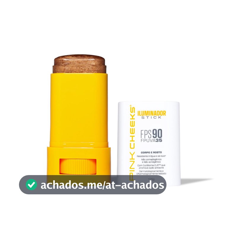 Iluminador Corporal e Facial, Bronze, FPS 90, FPUVA 35, 17,5g