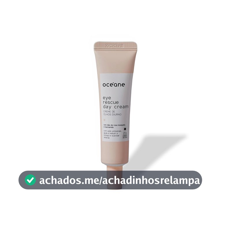 Océane Creme Antissinais Diurno para Área Dos Olhos - Eye Rescue Day Cream 25g