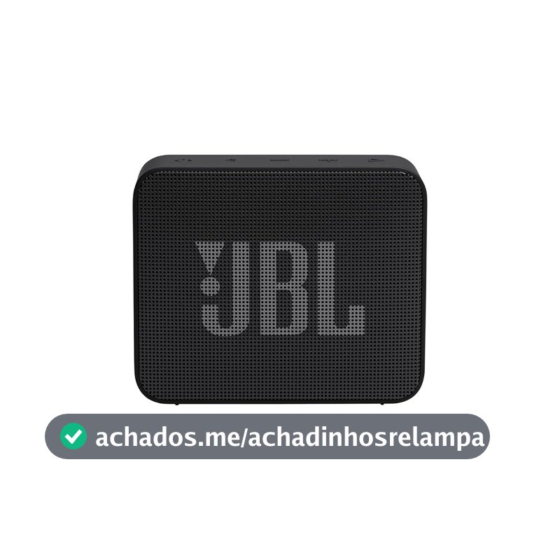 Caixa de Som Bluetooth Portátil JBL Go Essential 2, Preto