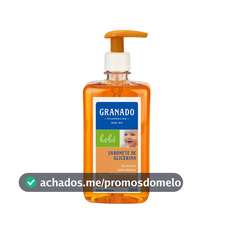 Granado Sabonete Líquido Bebê, Camomila, 500ml