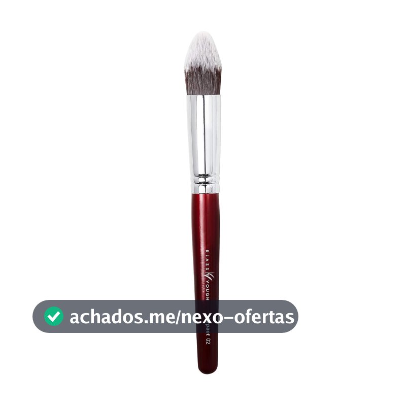 Pincel Cônico para Base Klass Vough Impact Line, Bordô