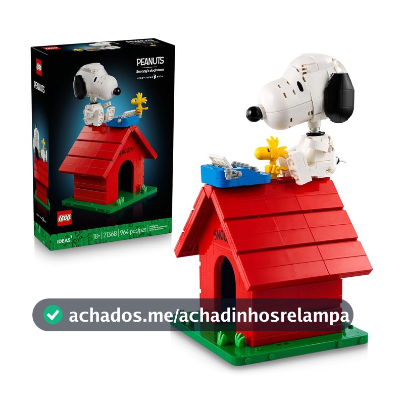 LEGO Ideas Peanuts: A Casinha do Snoopy 21368