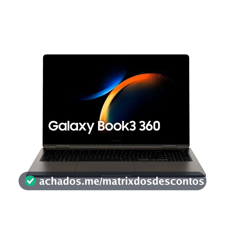 Samsung Galaxy Book3 360 Intel® Core™ i5-1335U, Windows 11 Home, 8 GB, 256 GB SSD, 13.3" Full HD AMOLED, 1.16 kg
