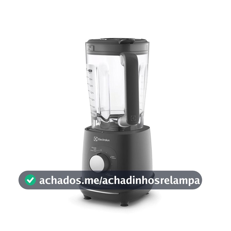 Liquidificador Electrolux 1000W 2,7L Efficient com TriForce 5 Velocidades Cinza EBL1000 127V