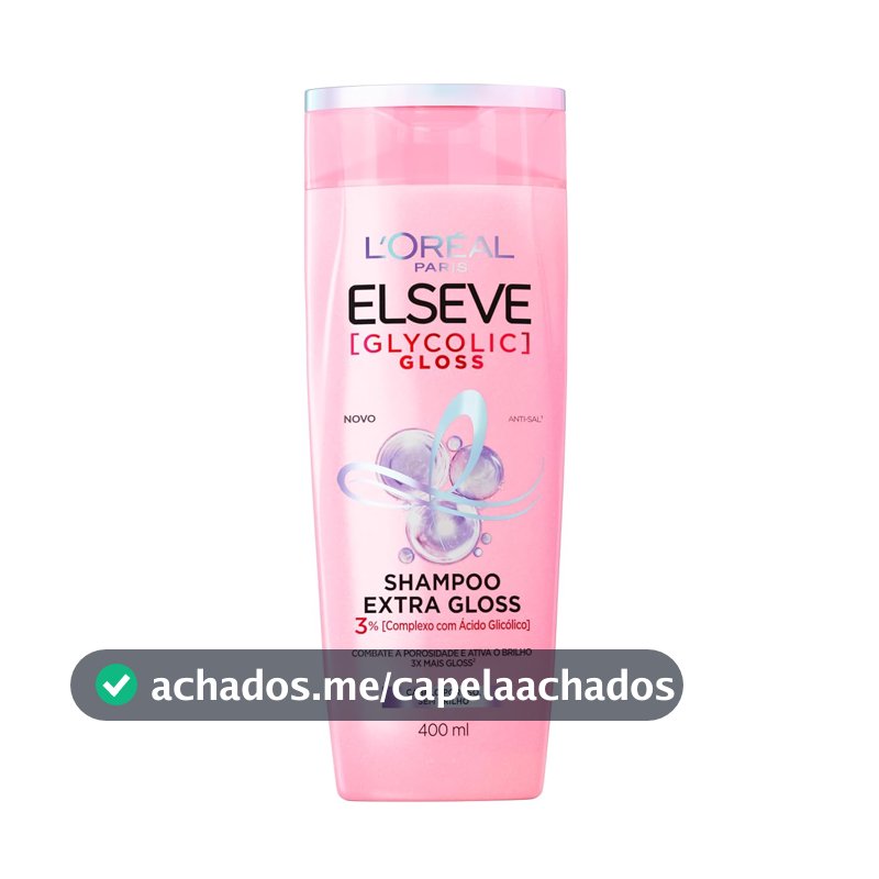 Shampoo L'Oréal Paris Elseve Glycolic Gloss, 400ml