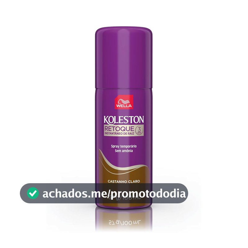 Retoque de Raiz Capilar Koleston Instantâneo, Castanho Claro, 100ml