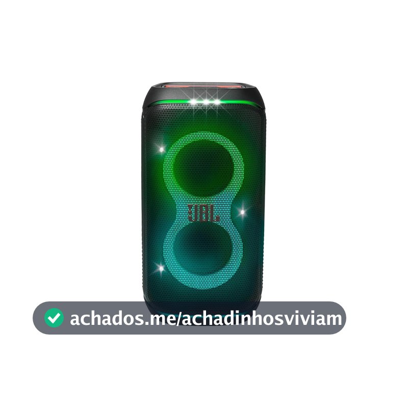 JBL PartyBox Club 120, Caixa de Som Bluetooth com Luzes - Preto
