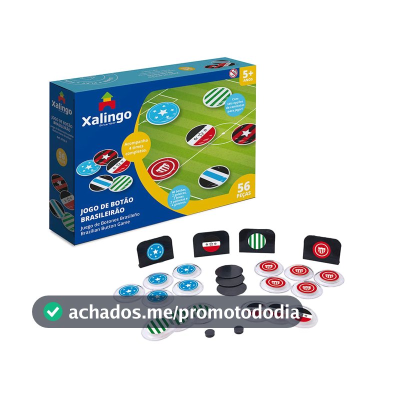 Jogo de Botão Brasileirão Xalingo - 07209