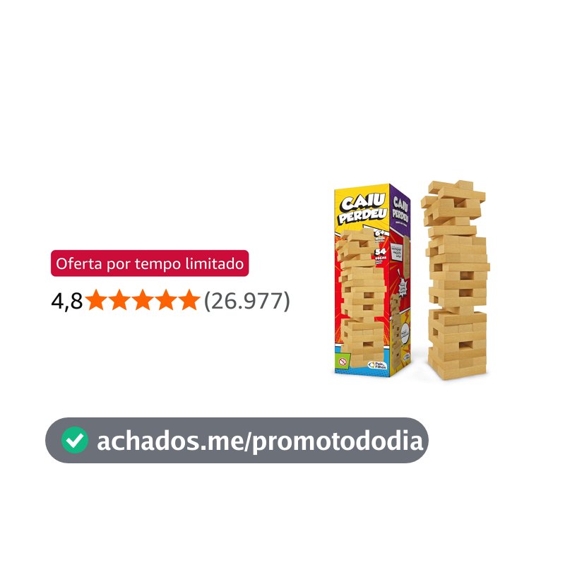 Pais & Filhos - Caiu Perdeu, 54 Pçs, idade mínima recomendada - 6 anos