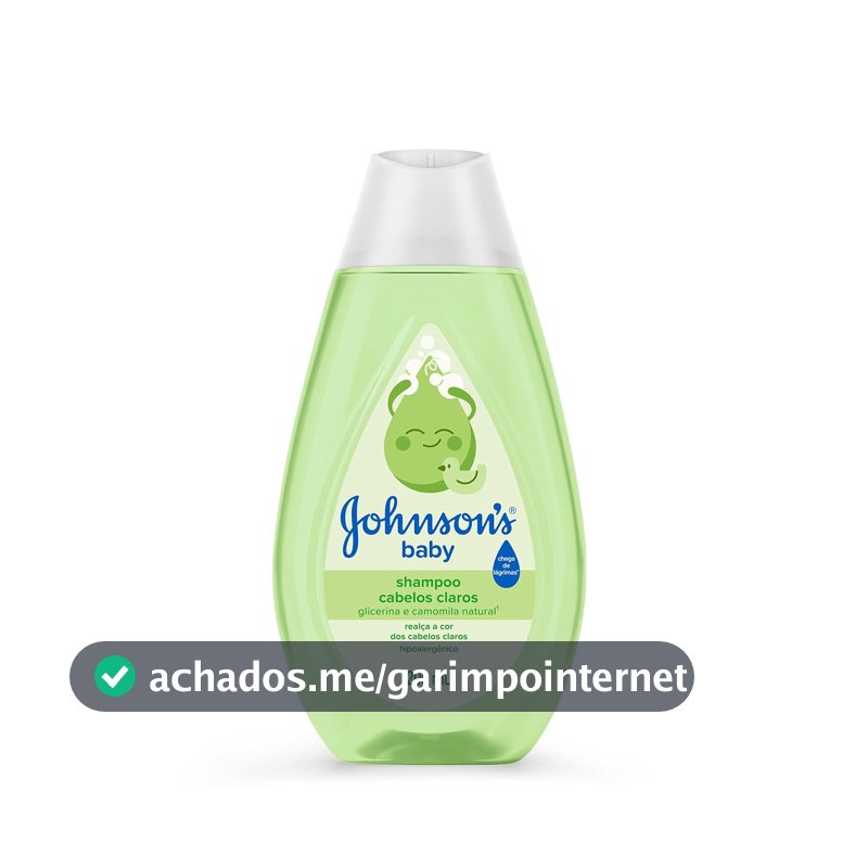 Shampoo Johnson's Baby Cabelos Claros, 200ml
