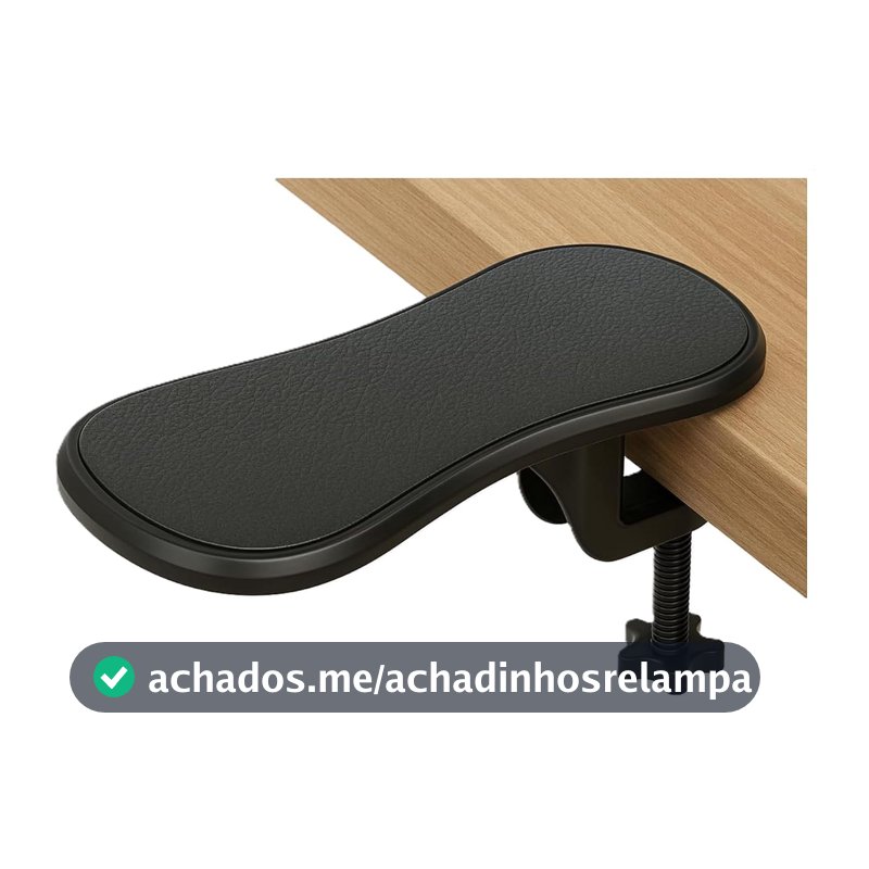 Suporte Ergonômico de Mesa Para Antebraço Alívio de Tensão Conforto Prolongado e Melhor Postura ao Usar Computador