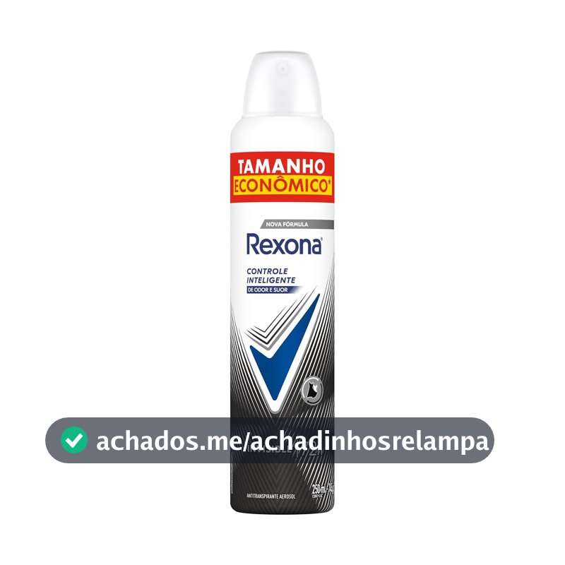 Rexona Antitranspirante Aerossol Invisible 250 ml