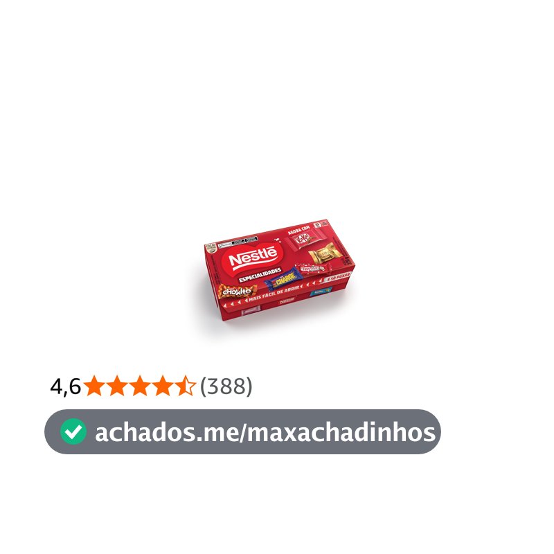 Bombom NESTLÉ Especialidades Caixa 220g