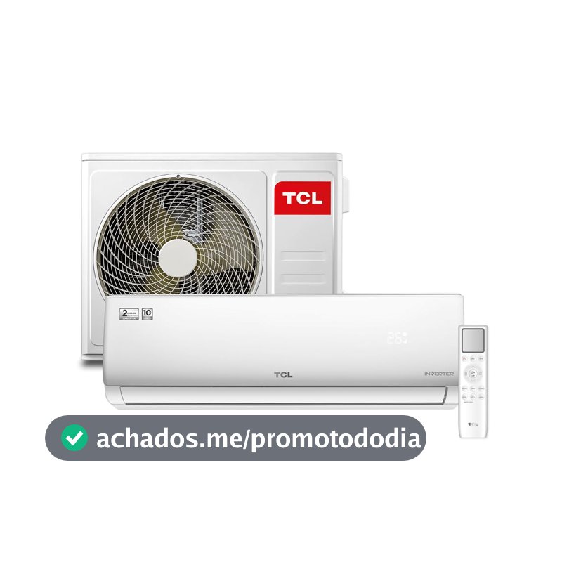 TCL Ar Condicionado Split Inverter TCL 34.000 Btus Elite Quente e Frio TAC-34CHSG2-INV – 220 Volts